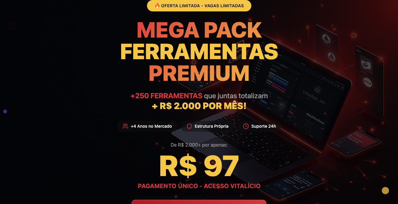 Landing Page - Mega Tool Suite